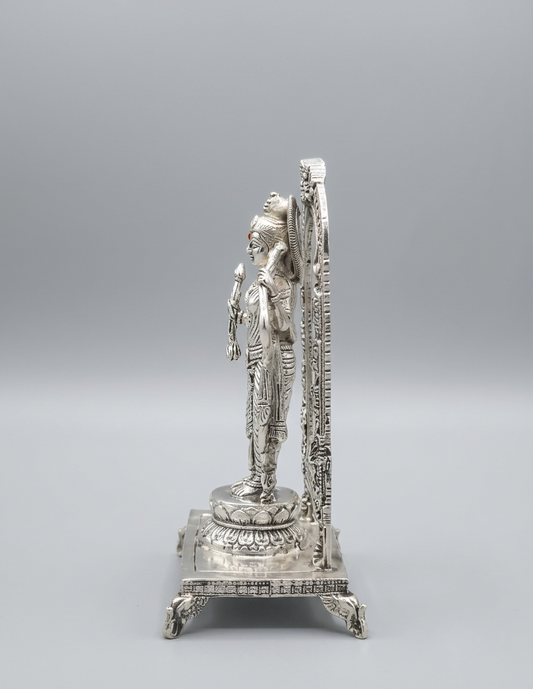 Divine Lord Ram Lalla Silver Idol