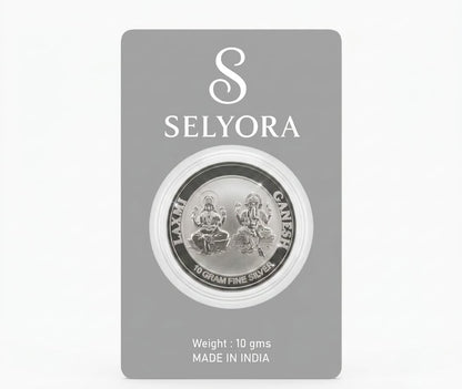 Selyora 999 Fine Silver Coin – A Symbol of Purity, Prosperity & Blessings