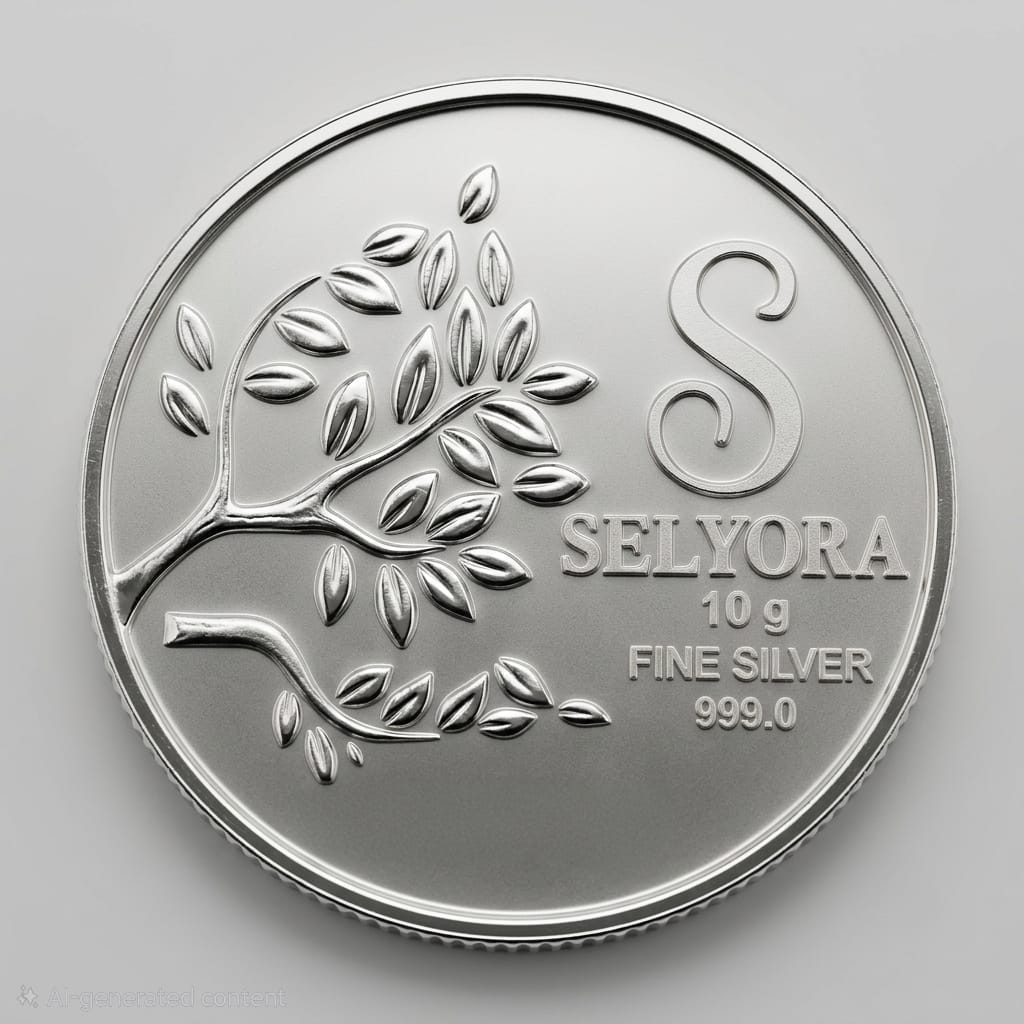 SELYORA 999 Fine Silver Coin – Premium Craftsmanship, Timeless Value